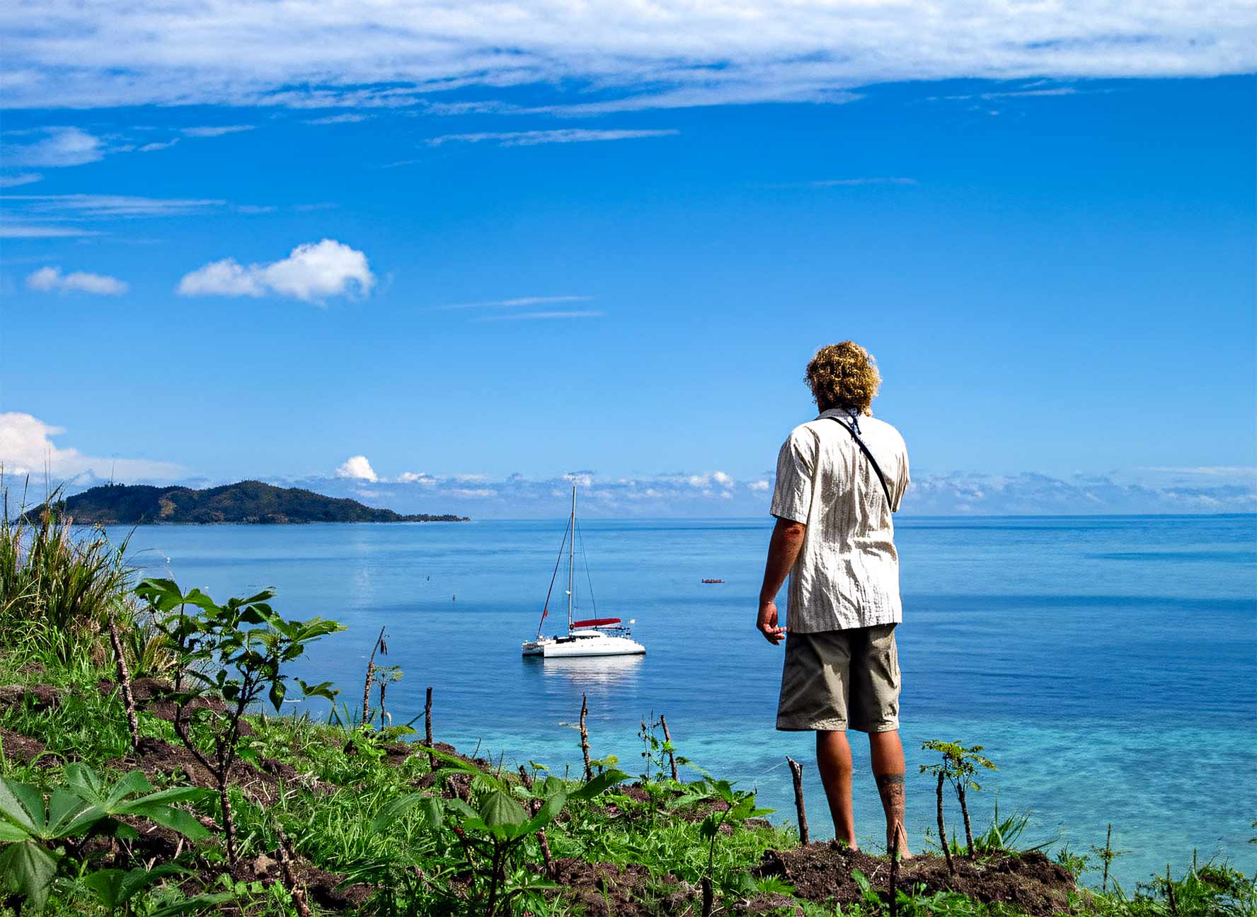 French Polynesia landfall